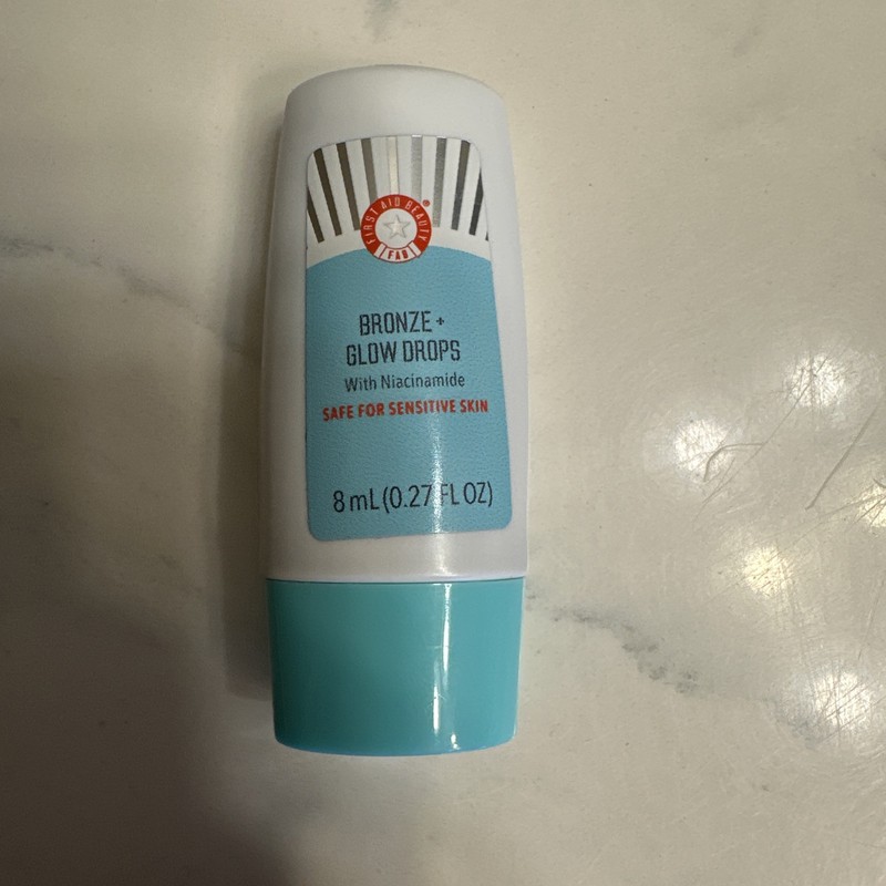 🌞 First Aid Beauty FAB Bronze Glow Drops – 8 mL / 0.27 fl oz | Radiant | NEW