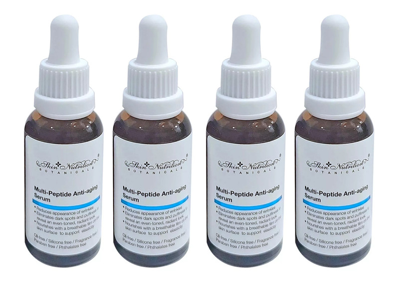 Lot of 4 Skin Nutritions Multi-Peptide Anti-Aging Serum 1 oz. New SEALED