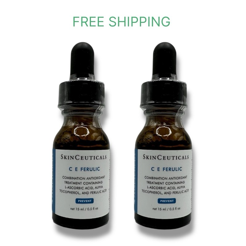 2 PK Skinceuticals C E Ferulic 15ml / 0.5oz BRAND NEW UNOPENED AUTHENTIC