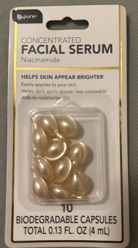 B-Pure Facial Serum Niacinamide Set of TWO, For Brightening Skin & Dark Spots.