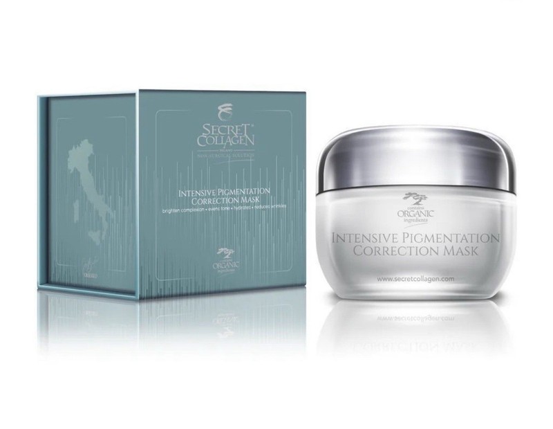 Secret Collagen Pigmentation Correction Mask, Hydrates Brightens Evens Tone 50ml