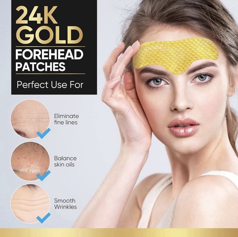 Forehead Wrinkle Patches, Anti Wrinkle Patches with Collagen for Face Overnight gallery