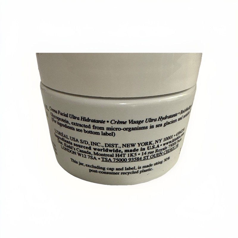 Kiehl's Ultra Facial Cream 24-Hour, Daily Lightweight Hydrating 0.95fl.oz/28ml gallery