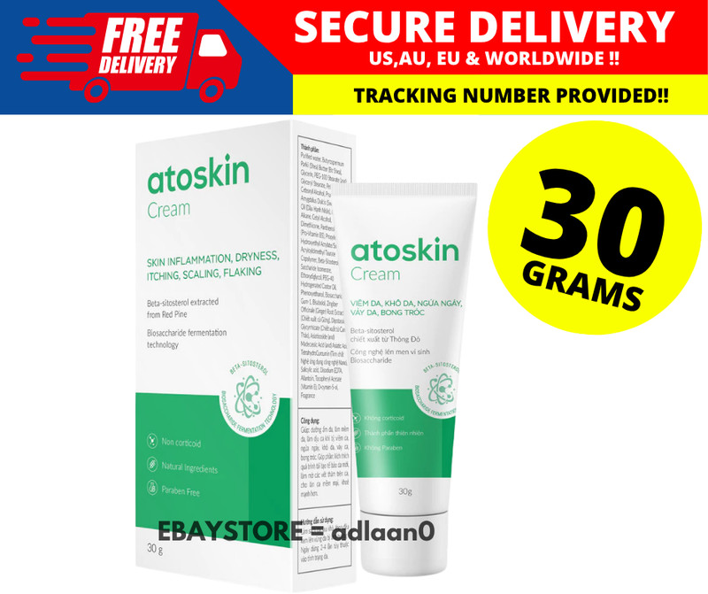 ATOSKIN Cream 30g Moisturizing Cream,Reduces dryness,Improve Skin Health.