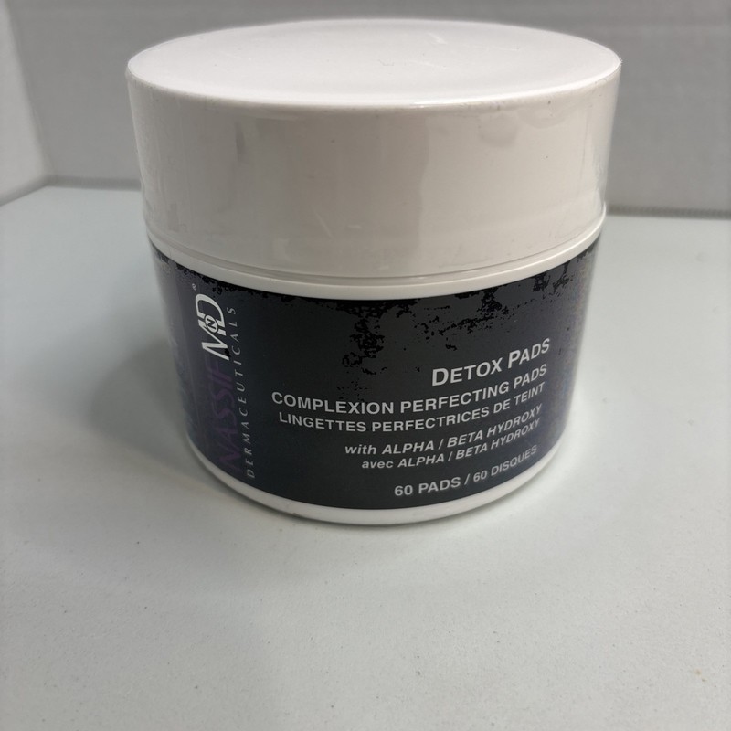 NassifMD Detox Pads – 60 Pads – Complexion Perfecting Pads *NEW & SEALED*