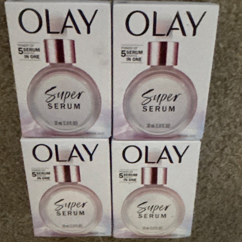 Olay Super Serum 30ml/1.0fl.oz. 4 Boxes