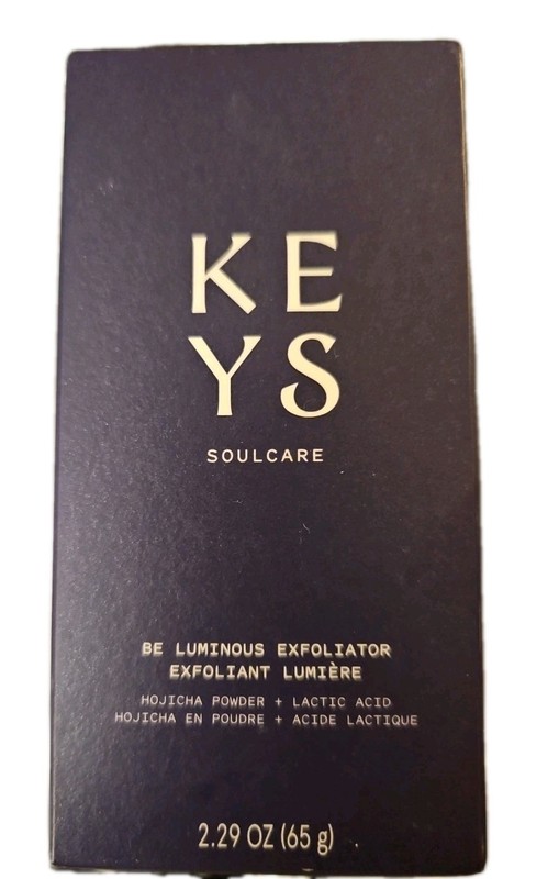 FULL SIZE Keys Soulcare Be Luminous Exfoliator Face 2.29oz 65g Alicia Keys