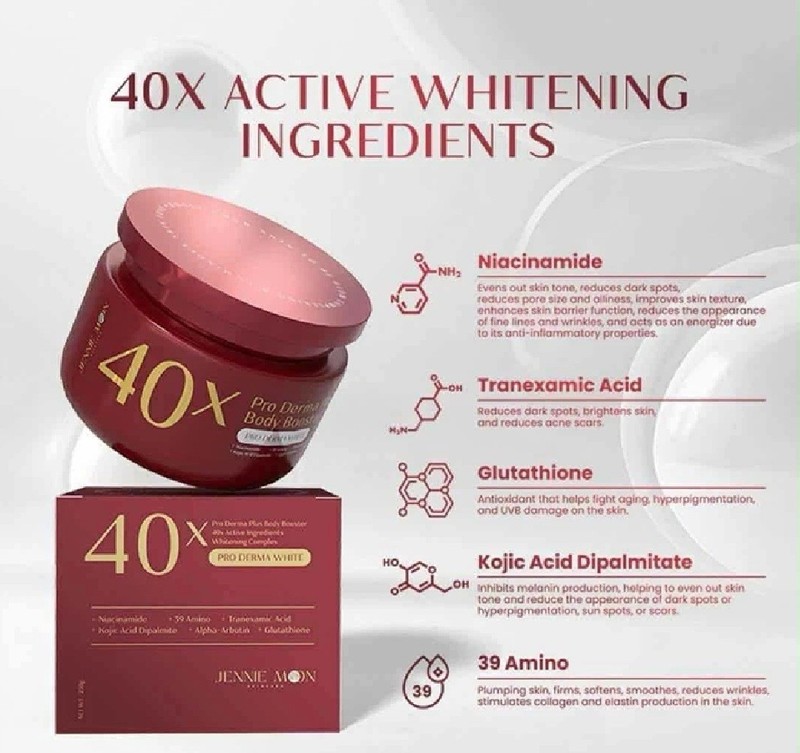 JENNIE MOON Pro Derma Plus Body 40X Booster 250g (2 Pack) gallery