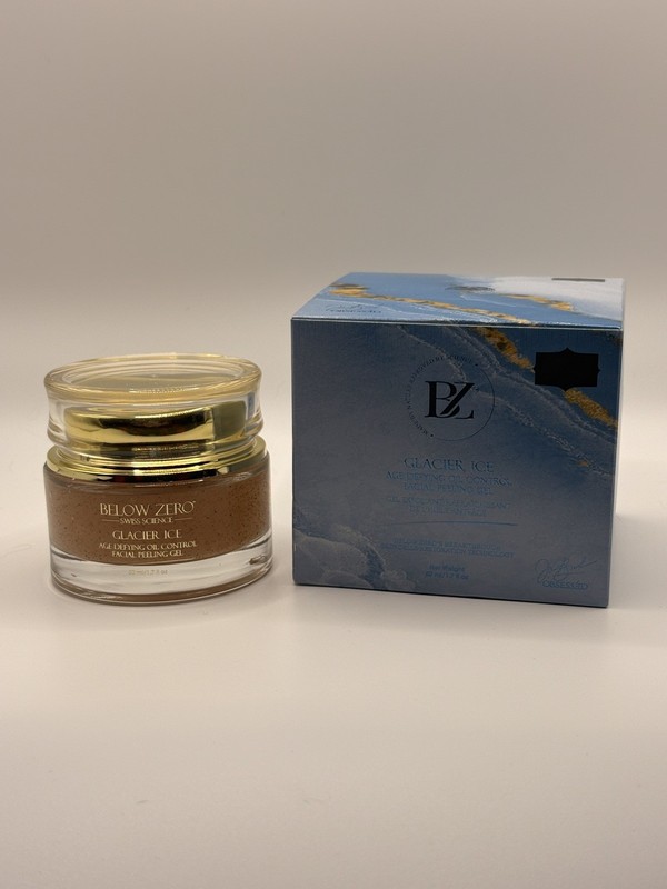 Below Zero Glacier Ice Age Defying Oil Control Cooling Facial Peeling Gel 50ml