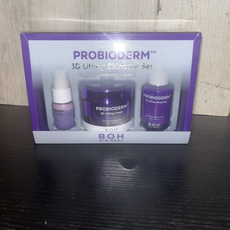 BIOHEAL BOH Probioderm 3D Lifting Skincare Set -Anti-Aging Moisturizer & Serum