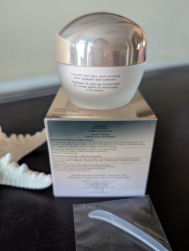 Shiseido Benefiance WrinkleResist24 Night Cream 1.7 oz 30 mL NIB Sealed gallery