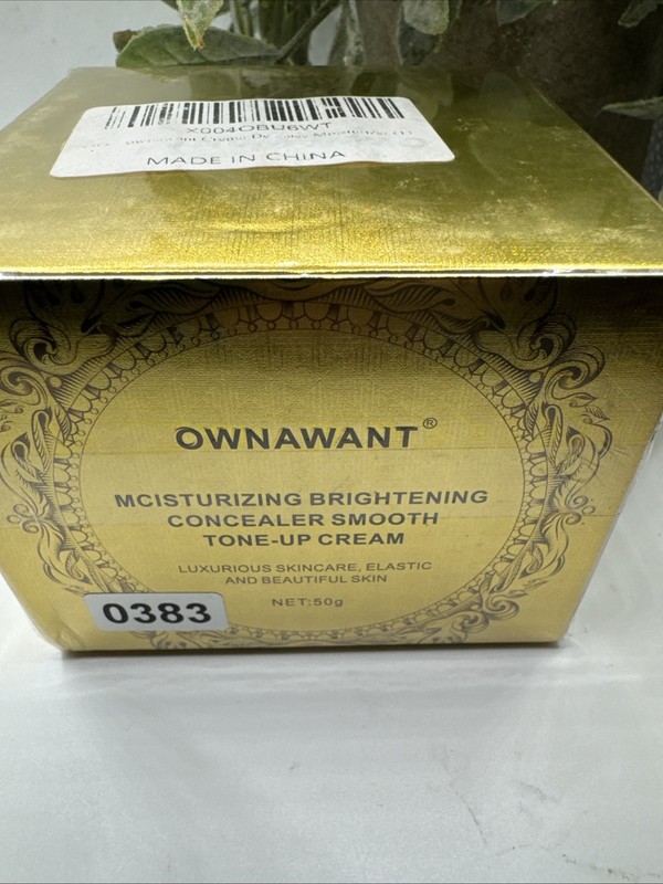 OWNAWANT Moisturizing Brightening Concealer Tone-Up Cream 50g New Sealed 09/28 gallery