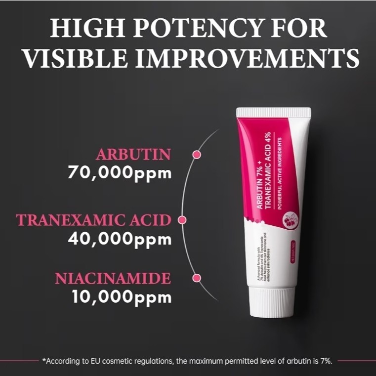 Crema De Arbutina 7% y Acido Tranexamico 4% Para Manchas Productos Coreanos Piel gallery