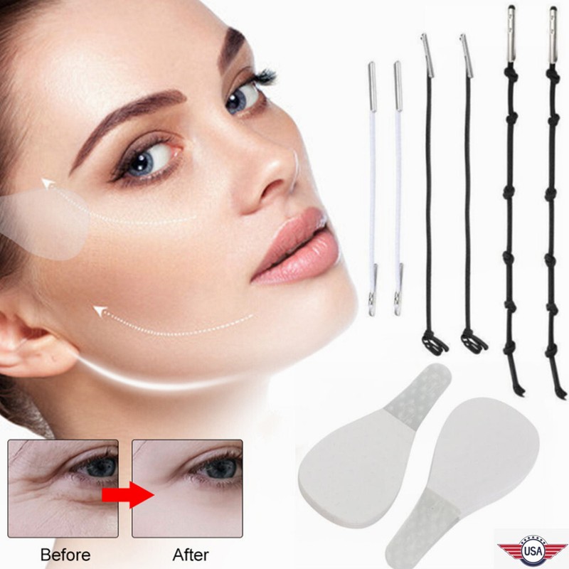 V Tapes Shape Tape Anti Wrinkle Instant Face Neck Eye Lift Face lift 80PCS USA gallery