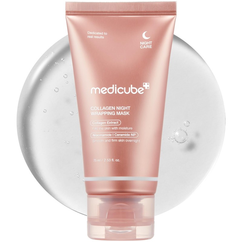 Wrapping Mask Collagen Overnight Peel Off Facial Mask | Elasticity & Hydratio…