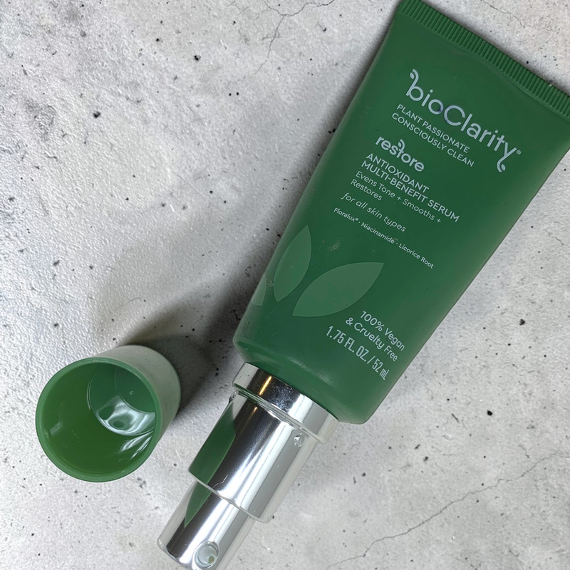 NEW bioClarity Restore Anti-Oxidant Multi Benefit Gel-Based Serum 1.75 oz NWOB gallery