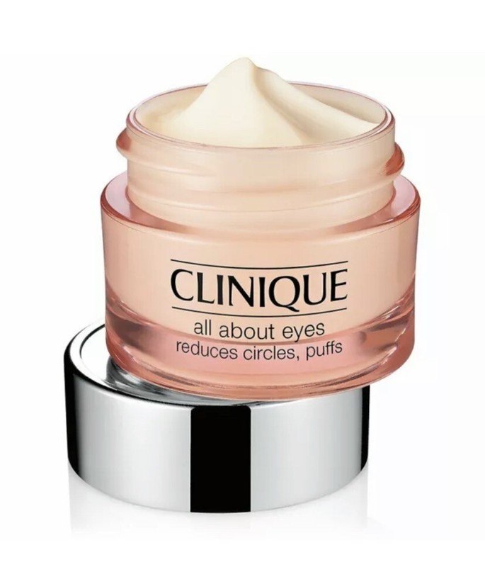 Clinique All About Eyes Reduces Circles, Puffs – Full Size 0.5 oz – Exp 2024