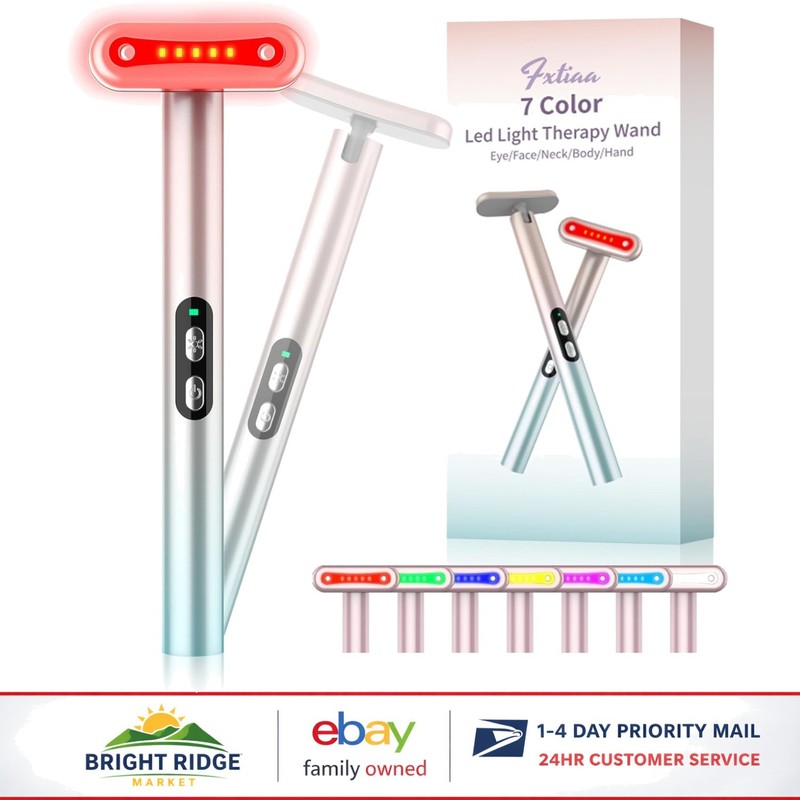 7-in-1 LED Light Therapy Tool for Professional Skin Treatment & Rejuvenation