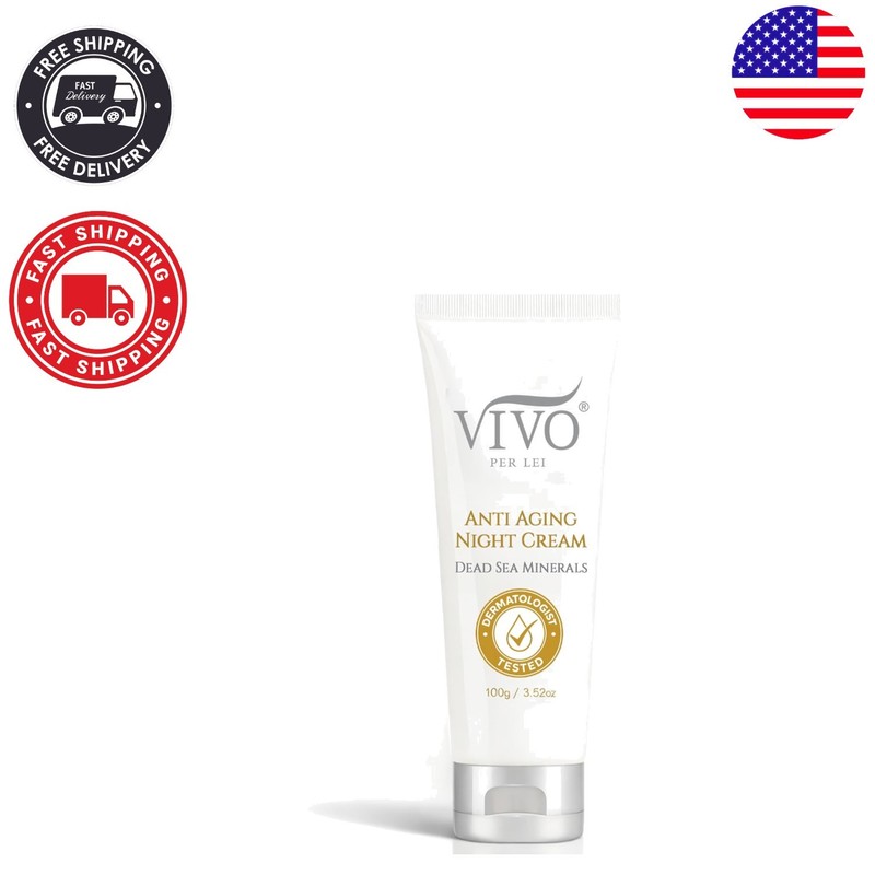 Travel-Friendly Dead Sea Night Cream – Hydrating & Non-Greasy Anti-Aging Formula