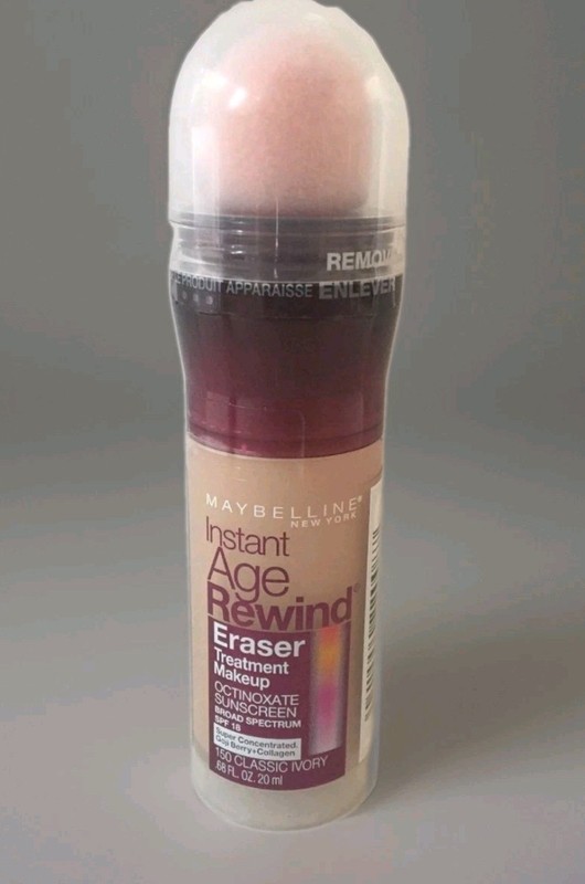 Maybelline Instant Age Rewind Eraser Treatment Makeup 150 CLASSIC IVORY – New