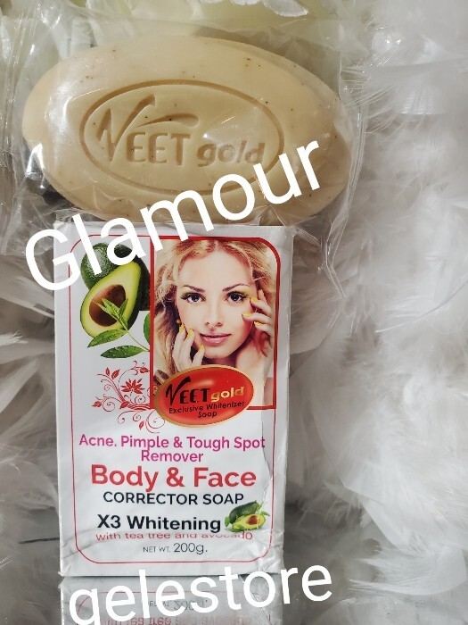 X 1 soap Veetgold acne, pimples soap. Body and face with tea tree 200g x 1
