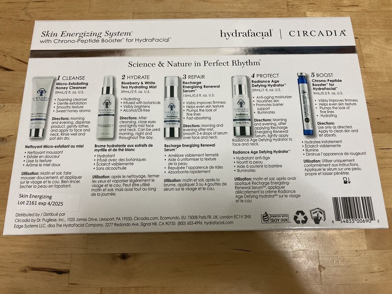 Circadia Skin Energizing System, w/Chrono-Peptide Booster gallery