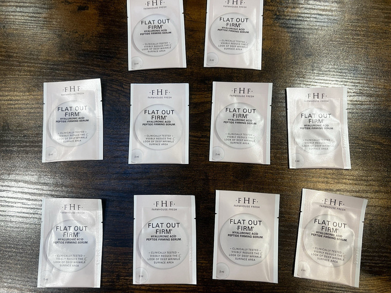 Flat Out Firm® Serum 10 Pack 2 mL each🌿F•H•F FarmHouse Fresh® Organics & Natura
