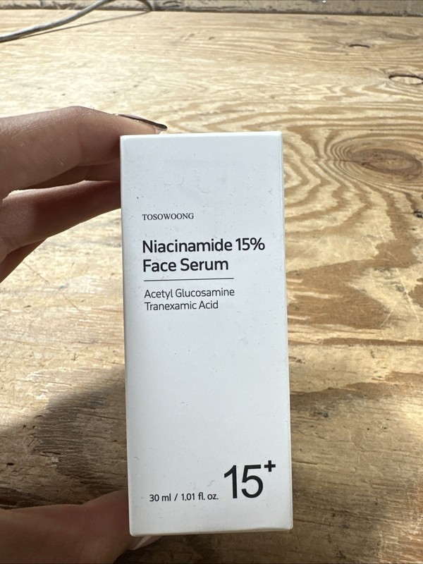 Niacinamide 15% Face Serum, 1.01 fl oz (30 ml) 15+ Expires 2028 Made in Korea