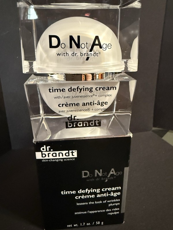 💙 Dr. Brandt Time Defying Cream. NIB, Full Size 1.7oz. RARE Discontinued Item!