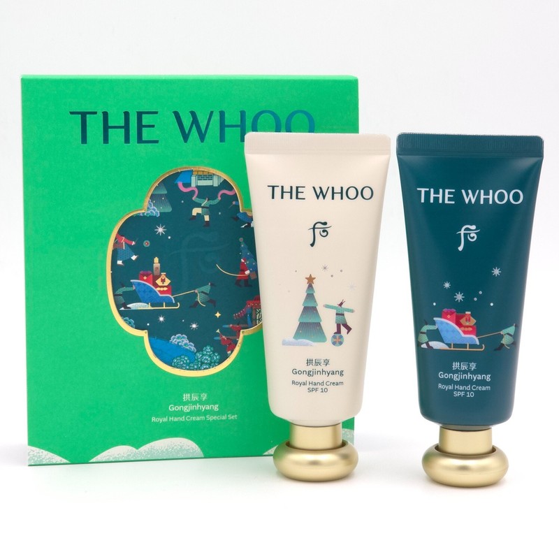 The history of Whoo Gongjinhyang Royal Hand Cream Special Set Anti Aging K-Beaut