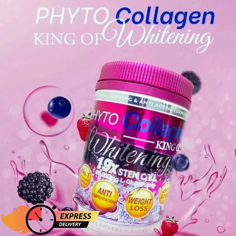 Phyto Collagen KING Whitening Anti-Aging Collagen L- Glutathione 19x Stemcell