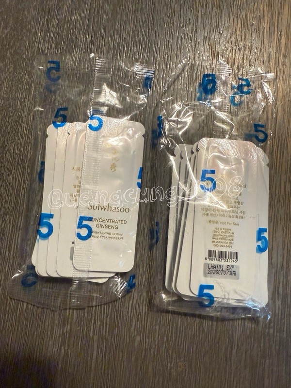 Sulwhasoo Concentrated Ginseng Brightening Serum 1ml x 30 pcs gallery
