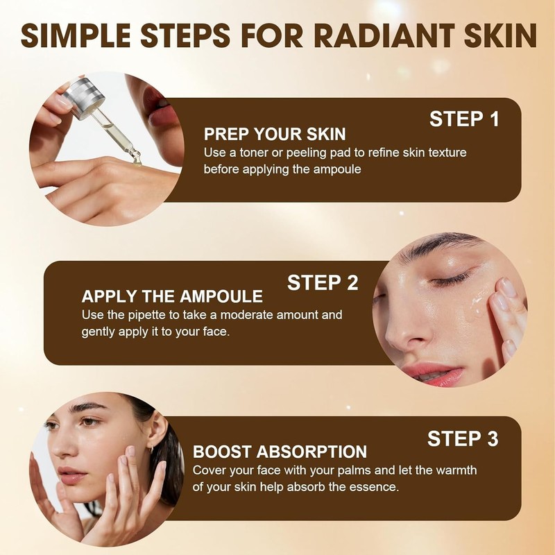 Chamomile & Salmon Egg Extract Ampoule – Restorative Serum for All Skin Types gallery