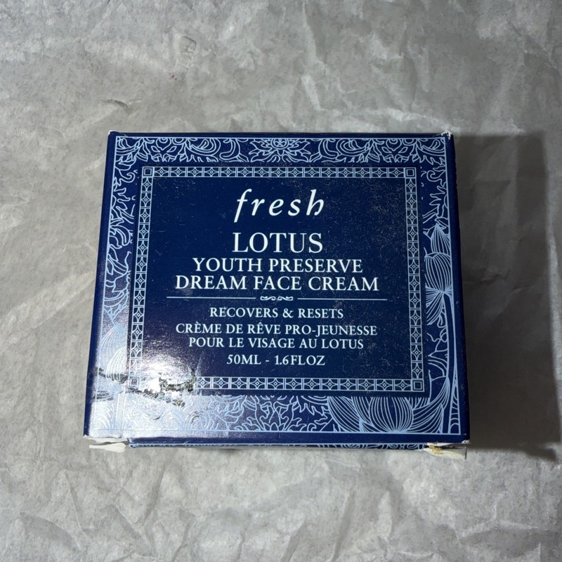 FRESH Lotus Youth Preserve Dream Face Cream Radiance Renewal Night Cream 50ml 🪷