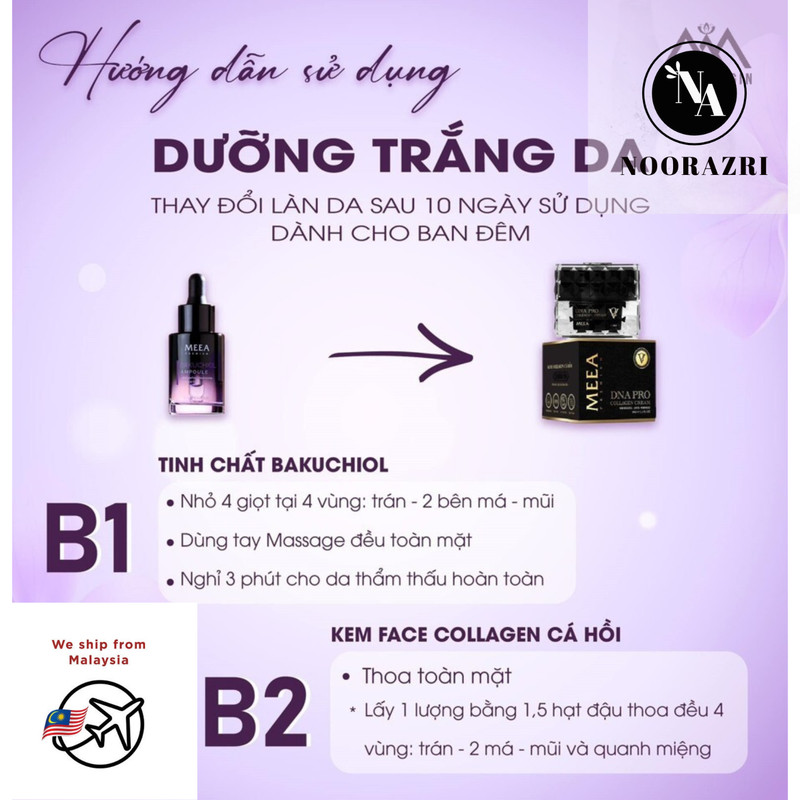 MEEA -Big size EXP.2028 DNA Pro Collagen Cream 30g + V2 BAKUCHIOL AMPOULE 30ml gallery