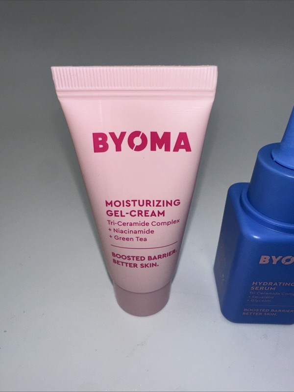 Byoma Barrier Boosting Duo Moisturizing Gel Cream & Hydrating Serum 4- Pack gallery