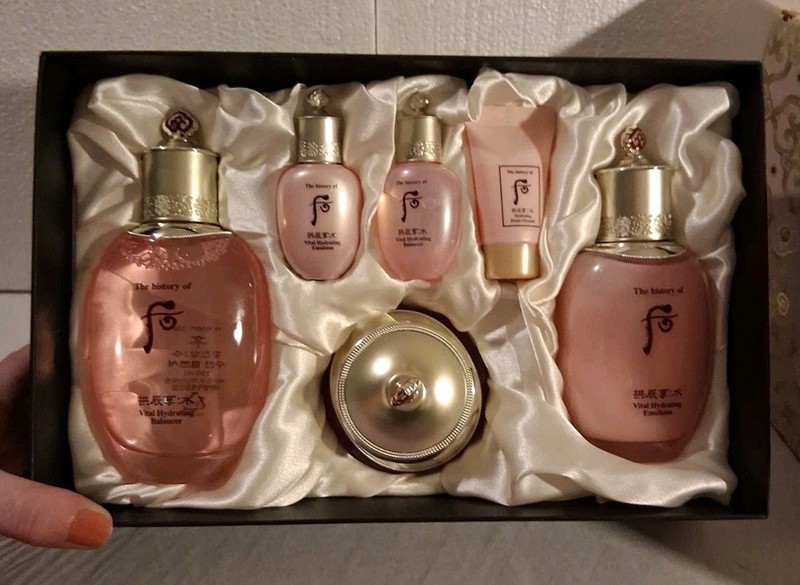The History of Whoo Gongjinhyang Seol Hydrating Skincare Set Full Routine Sealed