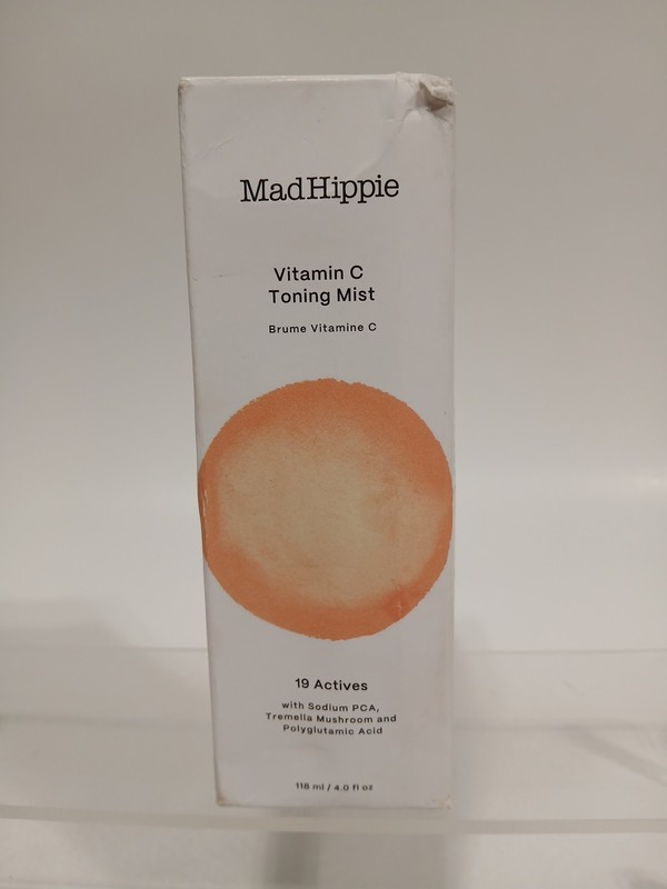 Mad Hippie Vitamin C Toning Mist, 4 fl oz (118 ml) NO MIST NOZZLE