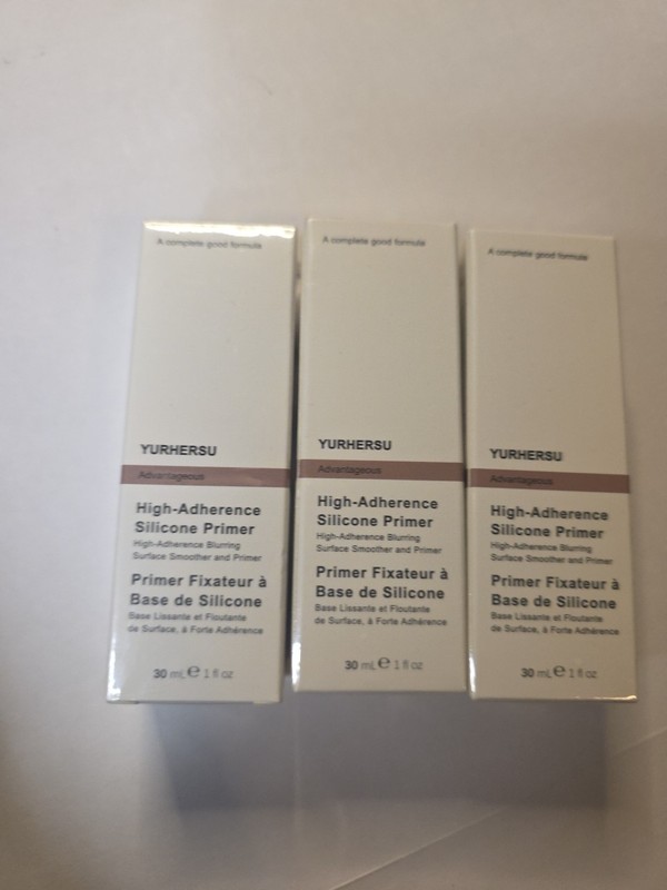 3 Lot YURHERSU Hi - Adherence Silicone Primer, Makeup - 1 oz - Ex: 04/2028 gallery