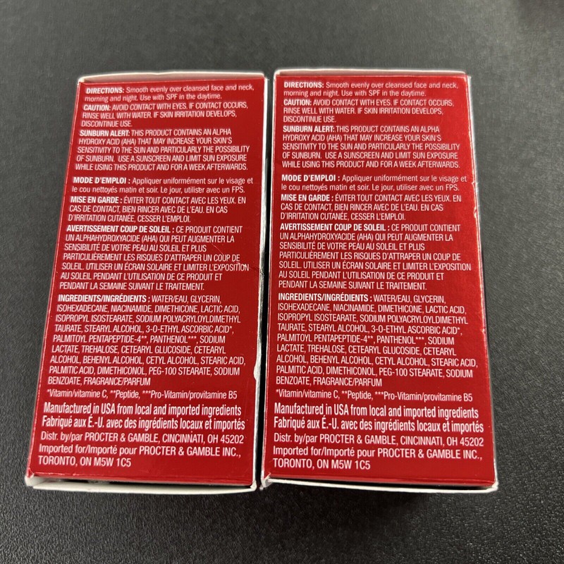 Olay Regenerist Vitamin C+Peptide 24 Moisturizer 0.5oz Trial Size (2 pack) gallery