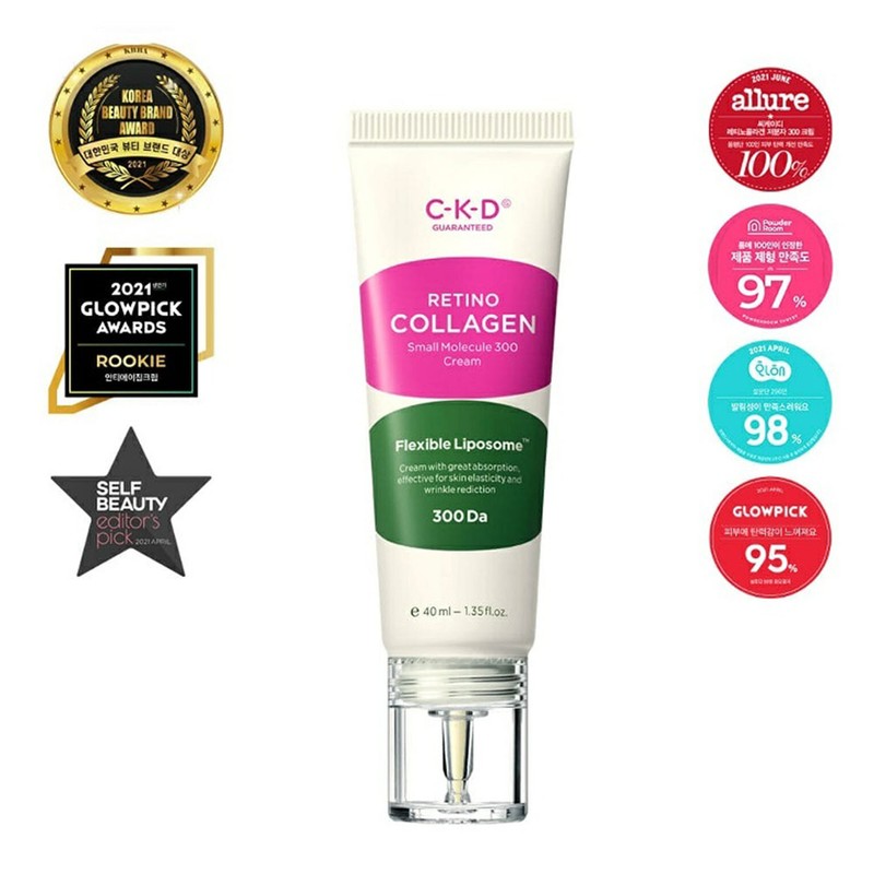 CKD RETINO Collagen Small molecule 300Da Cream 1.35oz/40ml Anti-aging K-Beauty
