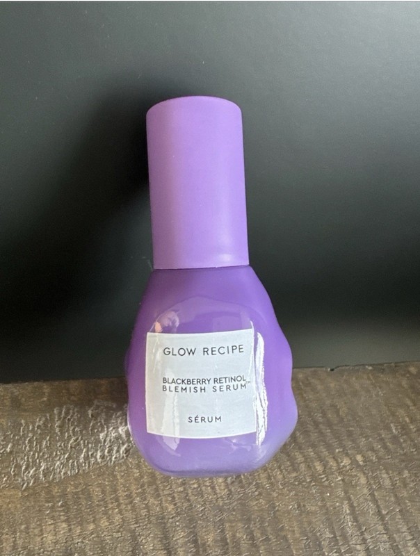 Glow Recipe BlackBerry 🫐 Retinol Blemish Serum NEW No Box 0.5 oz gallery