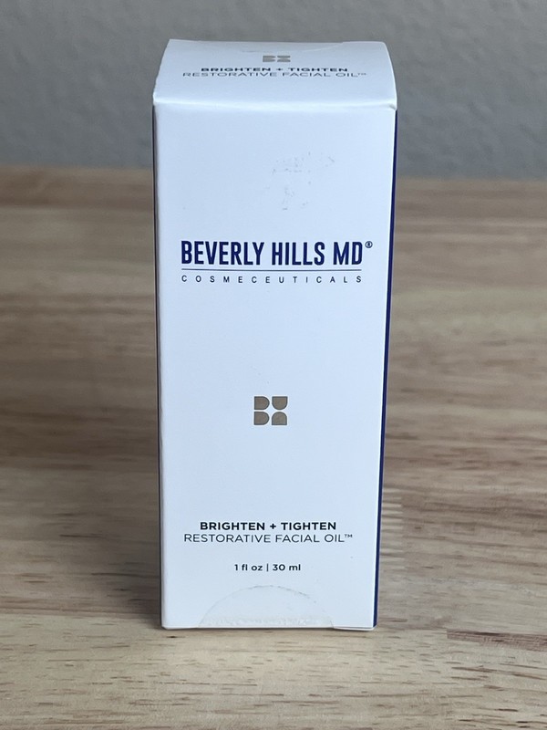Beverly Hills MD Brighten Tighten Facial Oil 1oz Anti Aging Serum New In Box