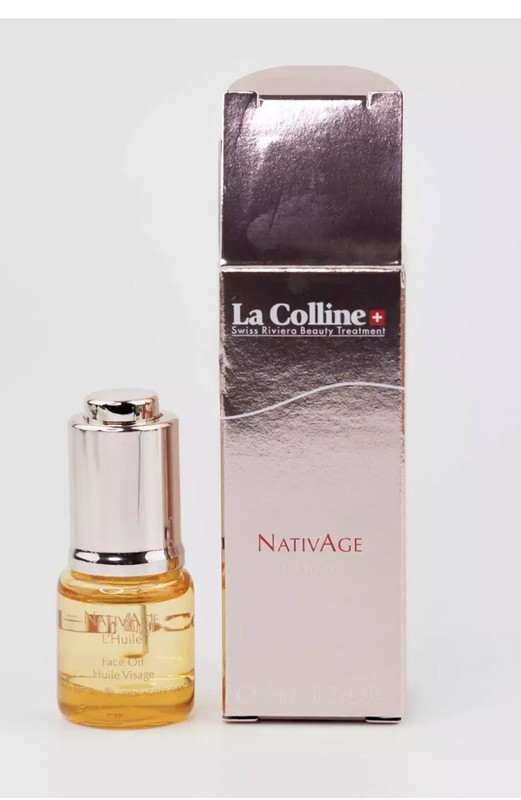 La Colline NativAge L’Huile Luxury Face Oil Travel Deluxe Size 0.2oz / 6ml NEW