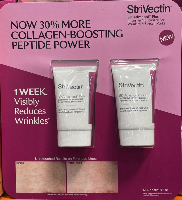 NEW SEALED StriVectin SD Advanced PLUS Intensive Concentrate ~ 1.6oz/47mL X2.