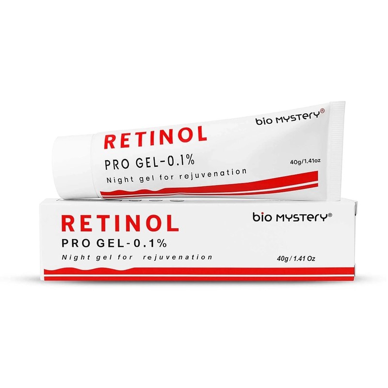 Retinol Pro Gel 0.1 Vitamin A Fine Lines, Sun Spots, Anti-Aging (40Gram / 1.41