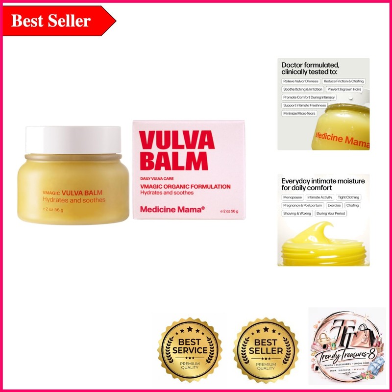 VMAGIC Organic Vulva Balm – Gentle Moisturizer & Menopause Support