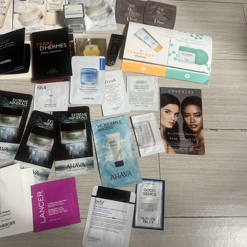 Chanel-Dior-Lancer- Laura Mercer- IT- Hermes- 30 Pc Travel-Sample Pack gallery
