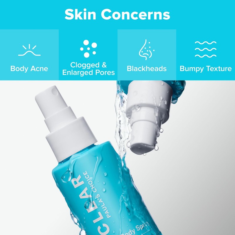 Paula's Choice CLEAR Exfoliating Back & Body Acne Spray, 4 Fl Oz (Pack of 1) gallery