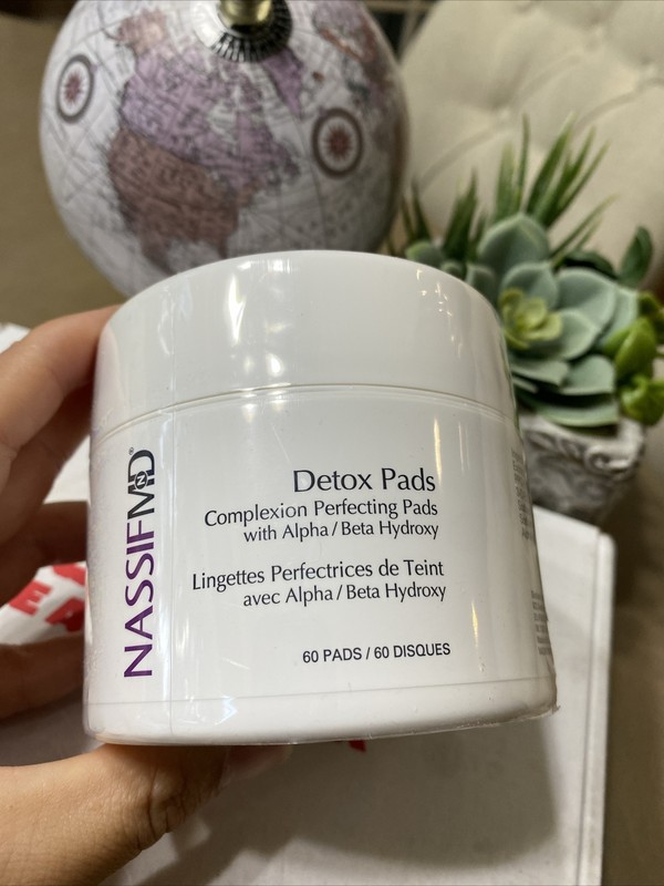 2x Nassif MD Dermaceuticals detox pads 60 Pads - FREE Shipping (B) gallery